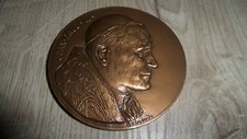 médaille / pièce  bronze JEAN PAUL II 2 - Belmondo - TBE