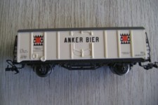 HO WAGON FOURGON ANKER BIER SBB POCHER
