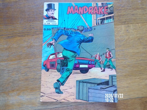 Mandrake magicien 114 - le,