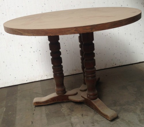 Table bistrot bois massif - table,