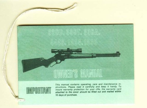 Marlin model 336 444 1894 - marlin,