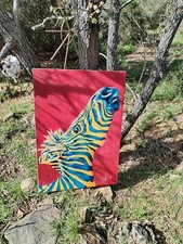 Tableau zèbre Saint-Tropez 