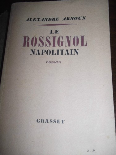 Alexandre arnoux rossignol - arnoux,