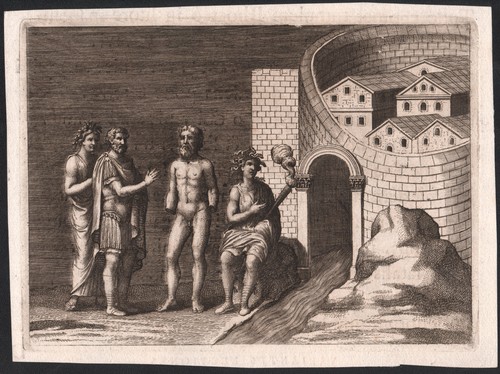 1742 rare gravure virgile - 1742,