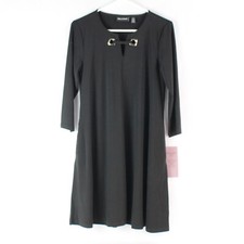 Robe Tunique Noire En Jersey