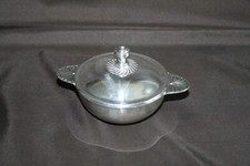 Sucrier en métal argenté