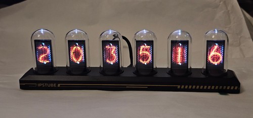 Nixie tube clock led bureau - nixie,