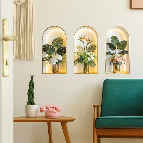 Autocollant mural pvc - autocollant, 3d