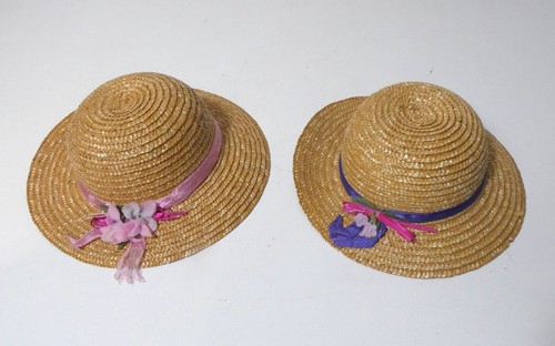 Chapeaux paille tressée - paille,