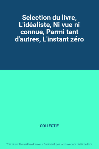 Selection livre - selection, du