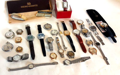 Lot montres vintage - lot, 28