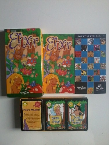 Jeu cartes elixir asmodée - de,