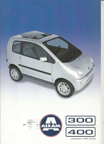 Aixam 300 400 voiture - aixam,