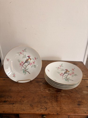 Lot assiettes creuses - 6,