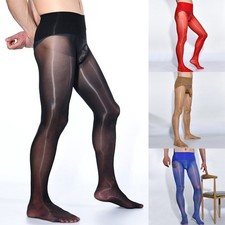 1* Bas homme huile brillant