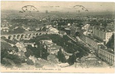 CARTE POSTALE - DPT 63 - ROYAT et CLERMONT - Vus de l'Observatoire