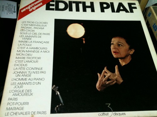Lot coffrets edith - de, piaf