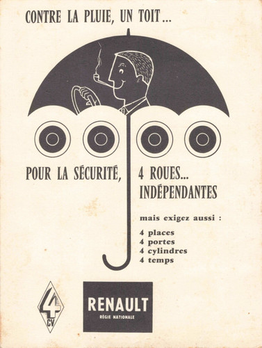 Cpa publicitaire automobilia - publicitaire,