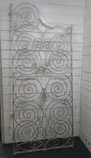 Grille En Fer Forgé , Panneau