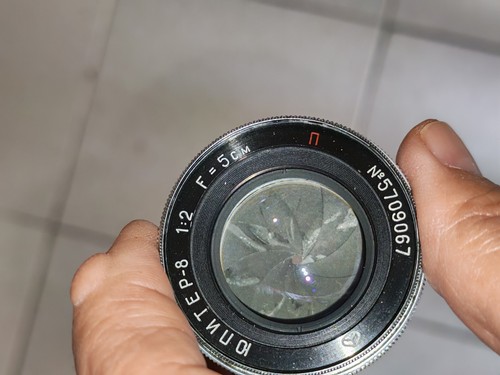 Objectif jupiter 5cm f2 - 8,