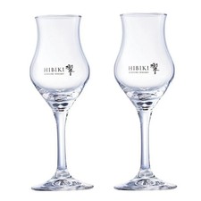 Lot de 2 verres à dégustation Whisky Hibiki SUNTORY transparents 105 ml 16...