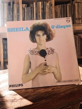 Vintage 45 tours Sheila ancien disque vinyle rétro collection musique française
