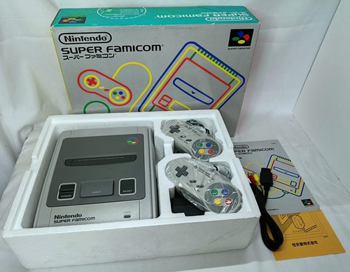 Super famicom console boxed - famicom,