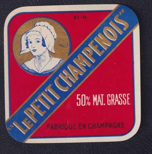 Ancienne petite étiquette - ancienne,