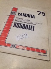Yamaha XS500E  500XS XS500 XS