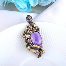 Collier pendentif victorien en