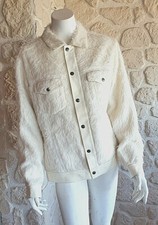 Manteau ivoire neuf taille M