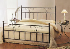 LETTO MATRIMONIALE FERRO BATTUTO COSATTO MODELLO FIORDALISO QUALITA' ITALY