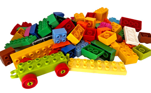 Lego duplo vrac x80 lot - duplo,