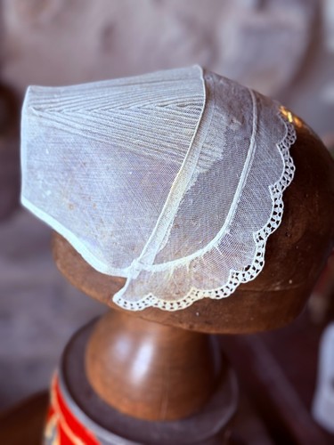 Dentelle ancienne coiffe - ancienne,