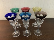 Lot 6 verres modèle