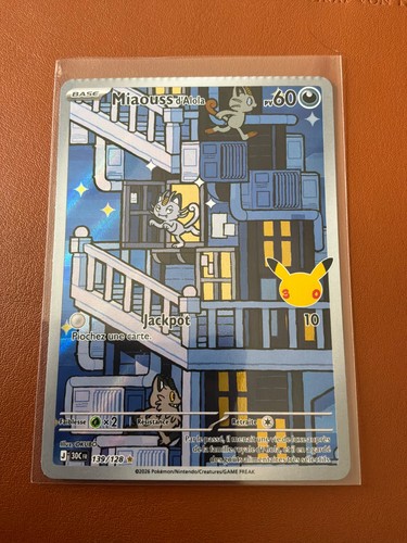 Carte pokémon jcc miaouss - carte,
