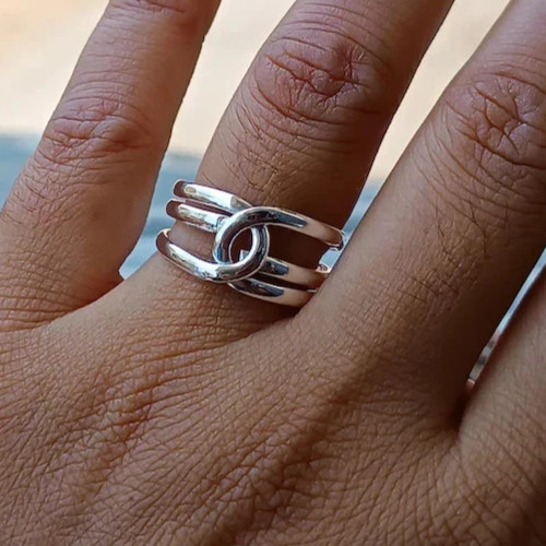 Bague celtique argent - celtique, en