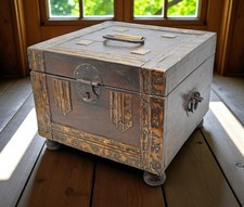 Antique en Bois Rangement