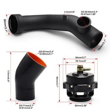 Charge Pipe Upgrade Kit With