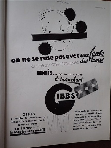 Lame rasoir biseautée gibbs - gibbs, +