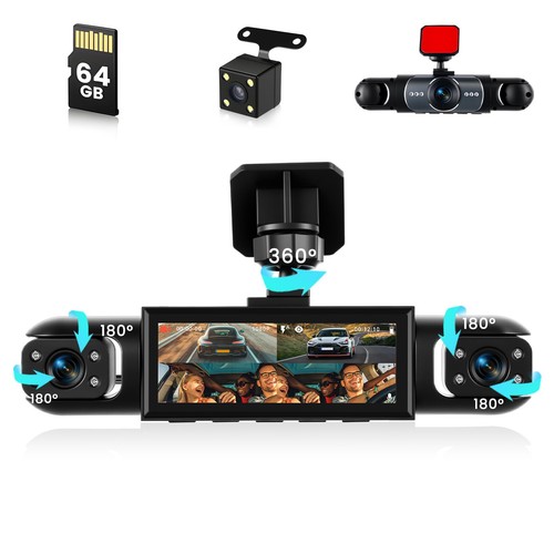 360 degrés dashcam voiture - degrés, 4