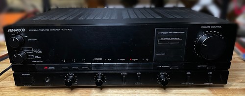 Kenwood 770d stereo - kenwood, ka-770d