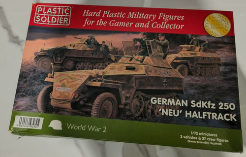 Plastic soldier sdkfz 250 - plastic, 1/72