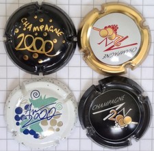 4 capsules de champagne