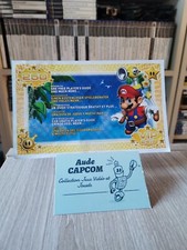 Nintendo Gamecube GC [Carte VIP gratté] FR Mario Sunshine