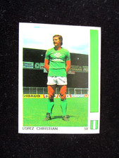 LOPEZ  ASSE SAINT-ETIENNE  N° 58 FOOTBALL 78 GLOWACKI image sticker panini 1978