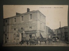 cpa carte postale ancienne les