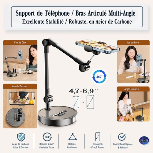 Support téléphone de - de,