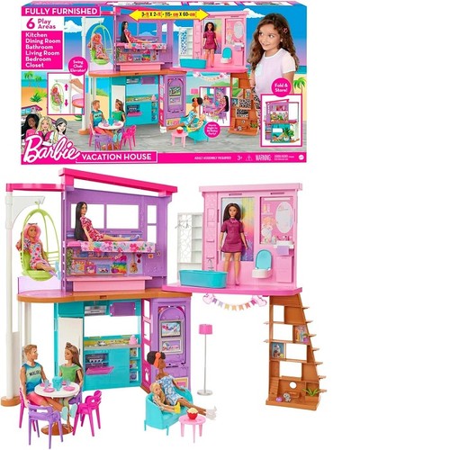 Mattel hcd50 barbie maison - mattel,