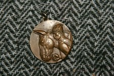 médaille montagne bronze 15 avril 1934 Roma Alpini